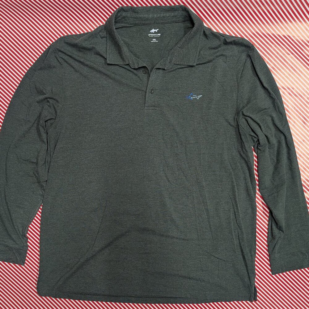 Greg Norman Attack Life Polo Shirt – Men’s XXL – Barely Worn